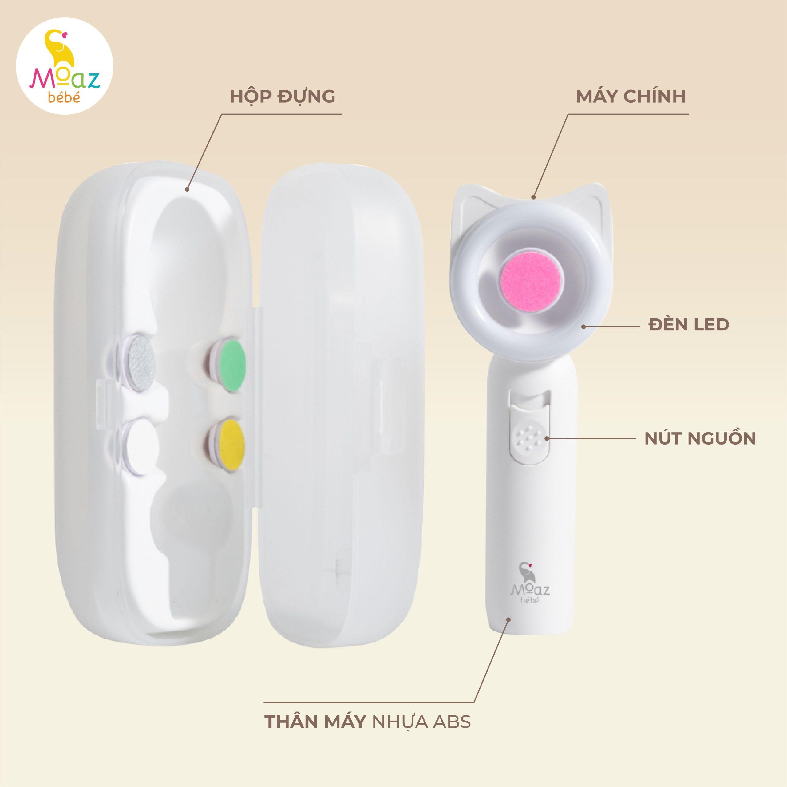 Máy dũa móng tay cho bé Moaz BéBé MB – 080