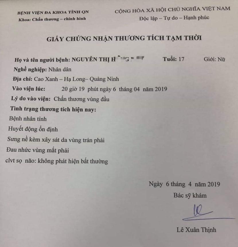 NHỮNG TRƯỜNG HỢP CẦN GIẤY CHỨNG NHẬN THƯƠNG TÍCH