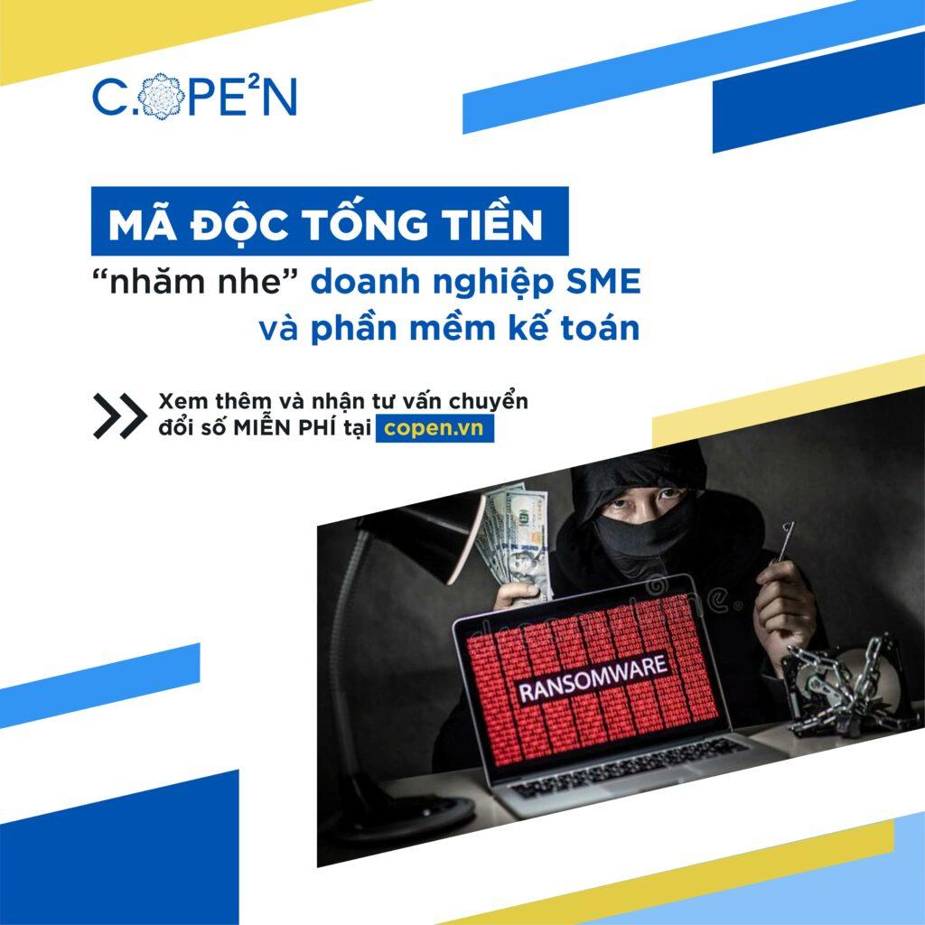 Mã độc tống tiền “nhăm nhe” doanh nghiệp SME và phần mềm kế toán - CMC Telecom | Comprehensive Service Provider