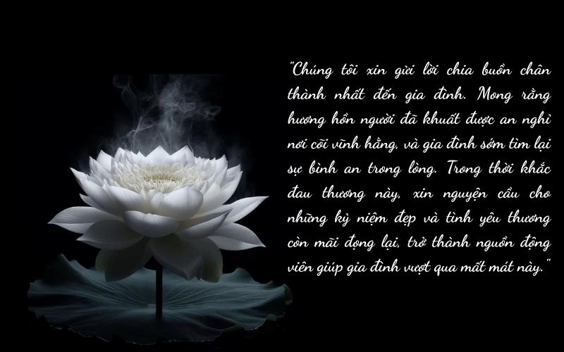 +99 lời chia buồn đam tang kính viếng xúc động nhất