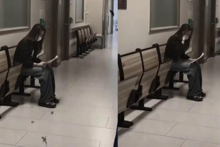 Sự thật đau lòng về bức ảnh cô gái khóc nghẹn ở hành lang bệnh viện - 1