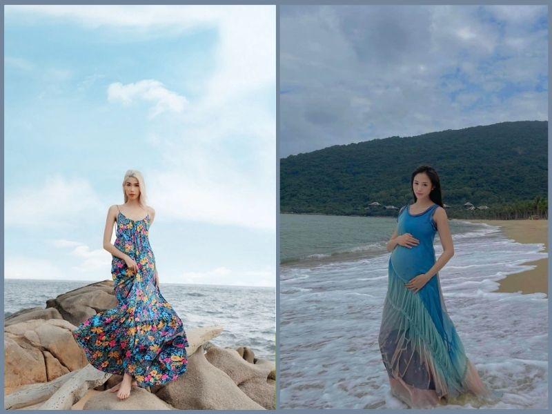 đi biển mặc gì chụp hình đẹp