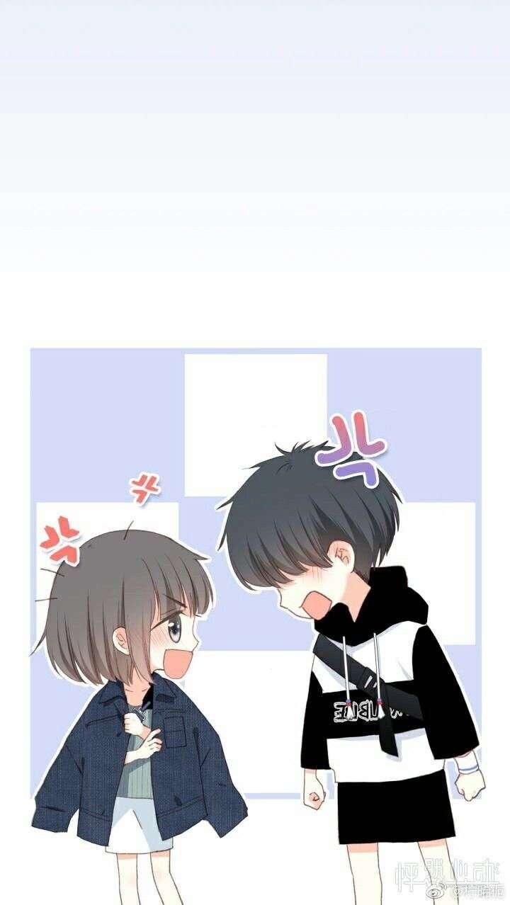 Ảnh Cặp Đôi Anime Chibi Cute