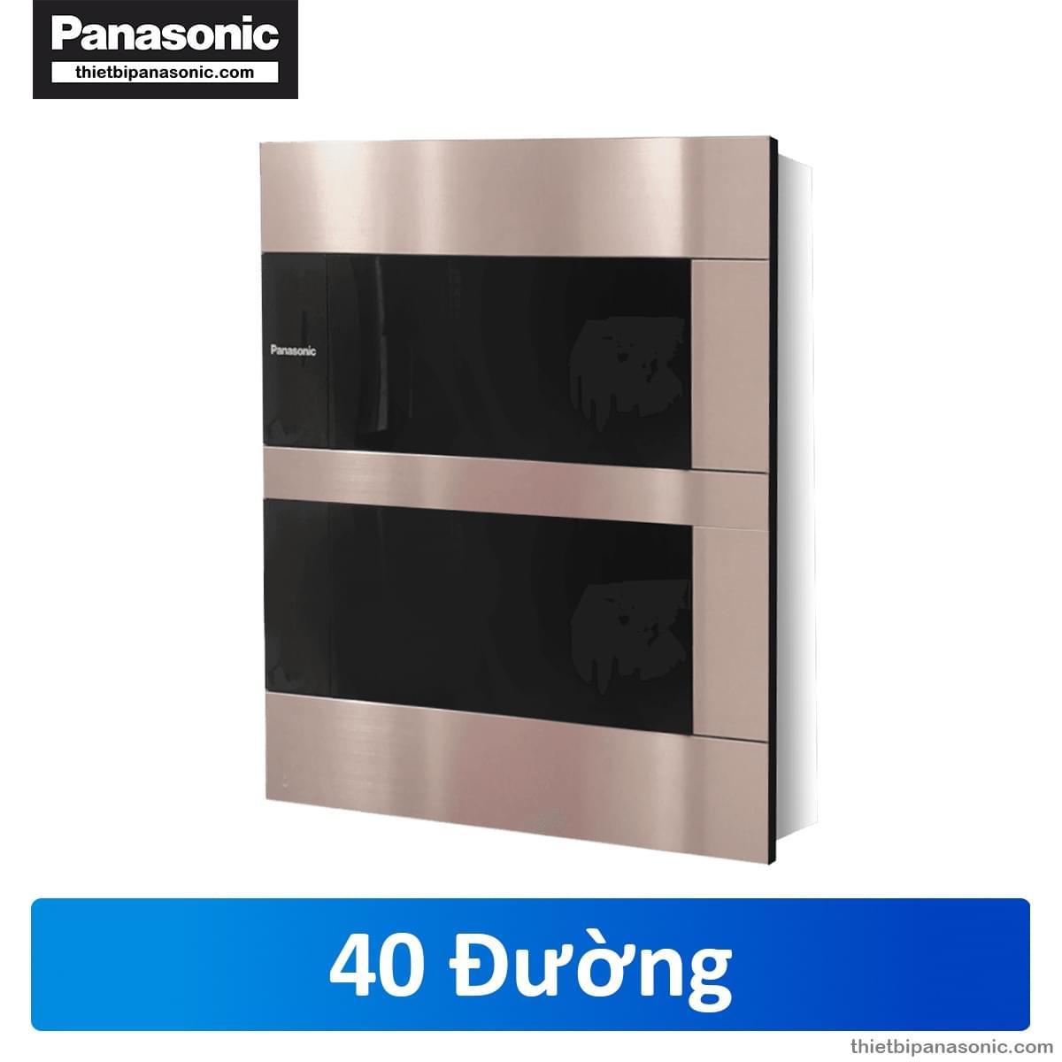 BQDX40G21AV – Tủ điện 40 Modules Panasonic âm tường vàng ánh kim