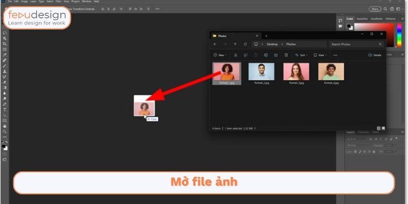 Hướng dẫn design ảnh bằng Photoshop siêu dễ hiểu