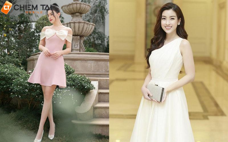 Tạo dáng chụp ảnh dùng tay che bụng