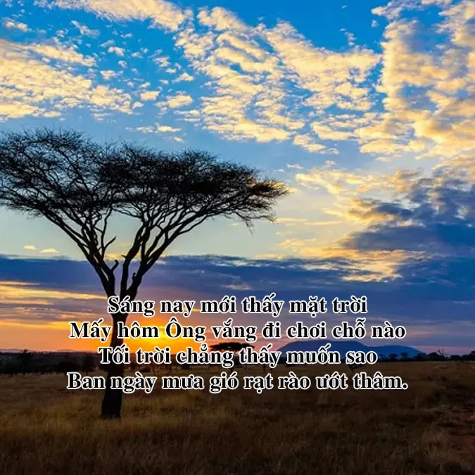 Top những bài thơ về mặt trời hay, ý nghĩa