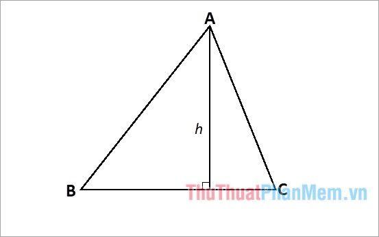 Khám phá công thức tính đường cao trong tam giác - Hướng dẫn chi tiết cách xác định chiều cao