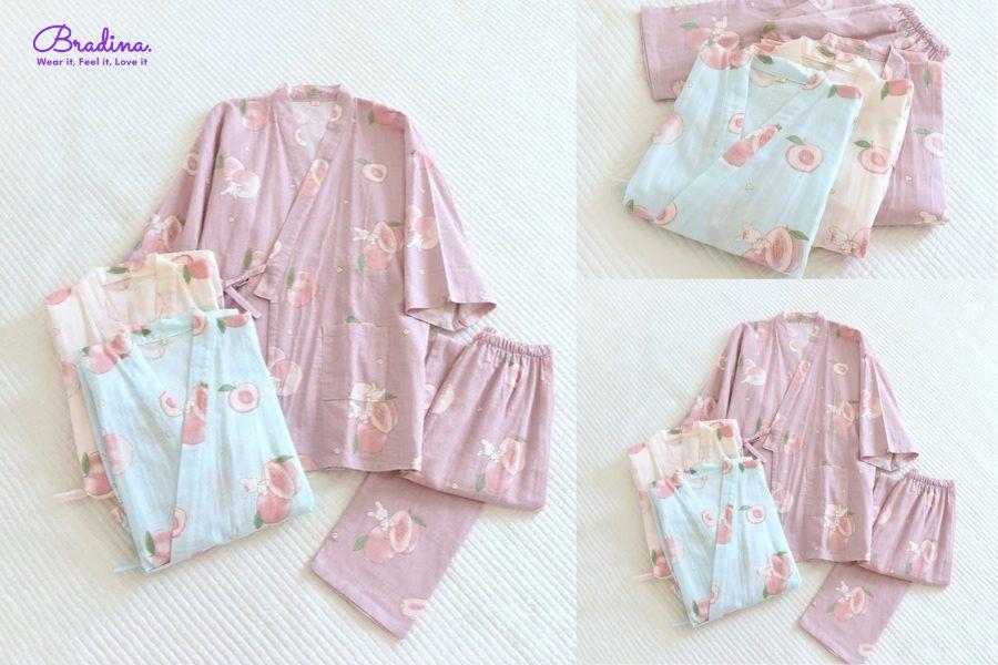 Tổng hợp 5+ đồ ngủ kimono nữ đẹp, chất liệu tốt