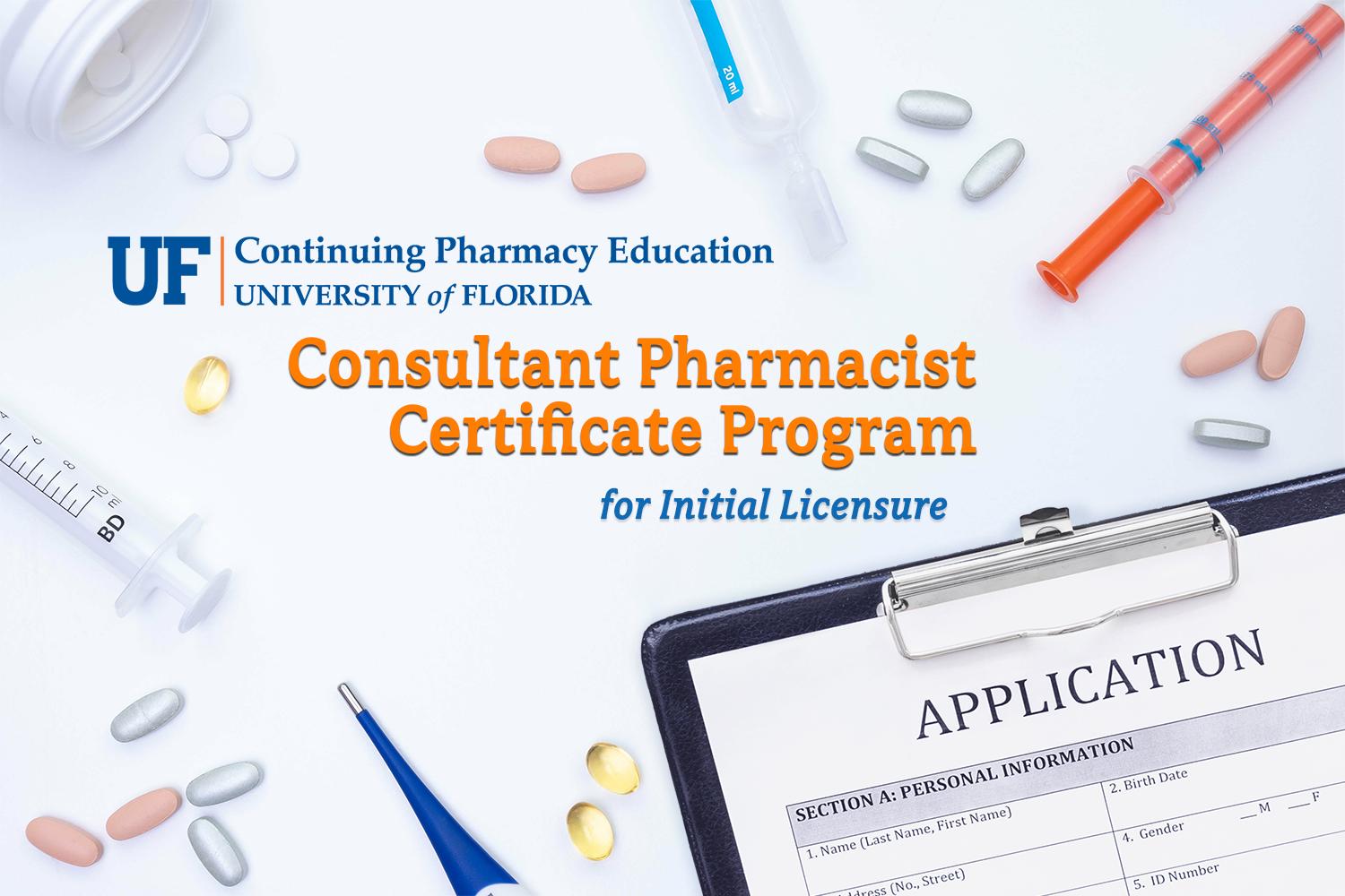 23-042-H04-P   -        Consultant Pharmacist Certificate Program for Initial Licensure