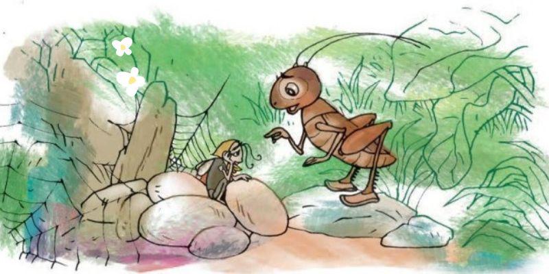 Giải bài tập đọc: Dế mèn bênh vực kẻ yếu tiếng Việt lớp 4 tập 1 trang 5