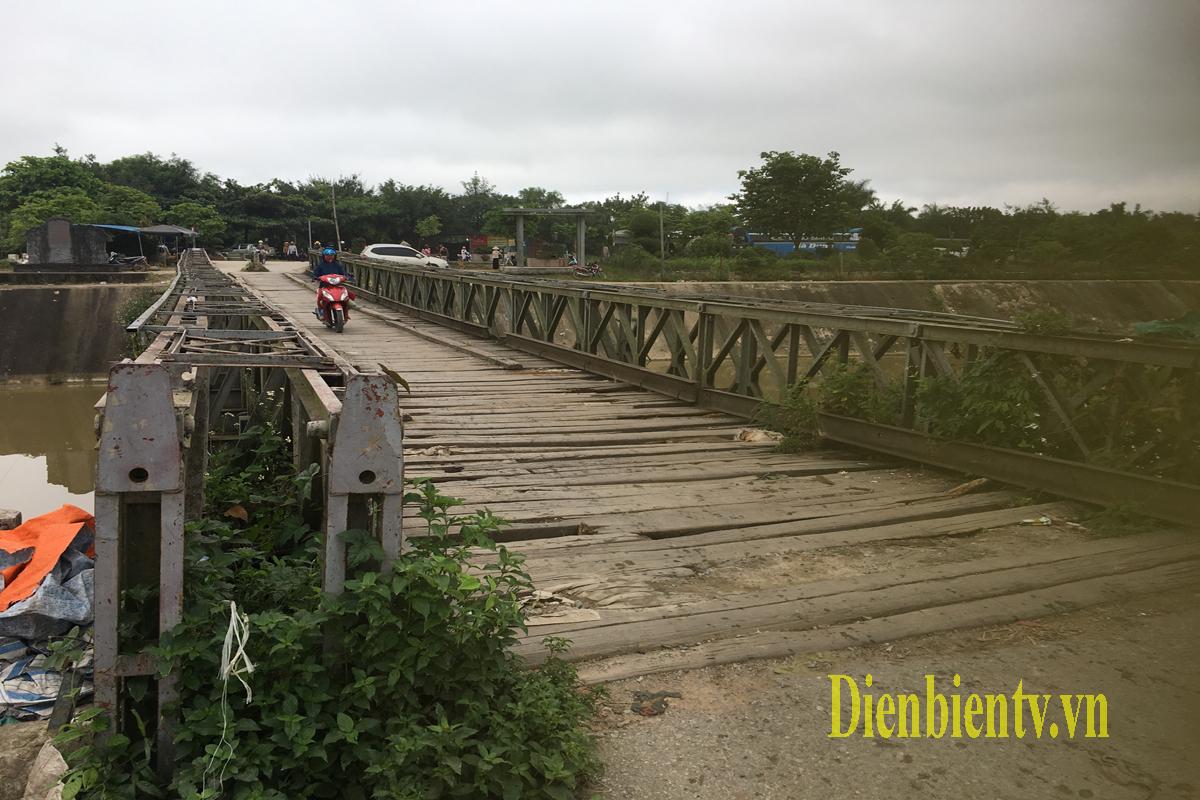 Hình ảnh "Xấu xí " về cầu Mường Thanh - Đài Phát thanh và Truyền hình Điện Biên