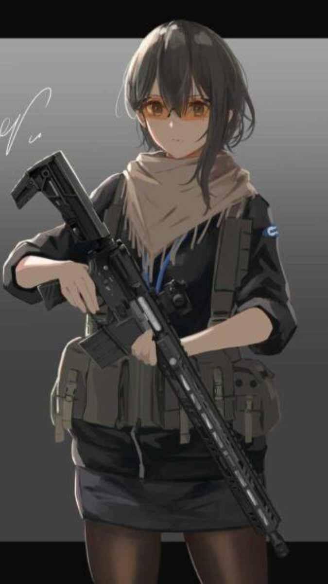 Hình nền anime ngầu nữ cho điện thoại, máy tính