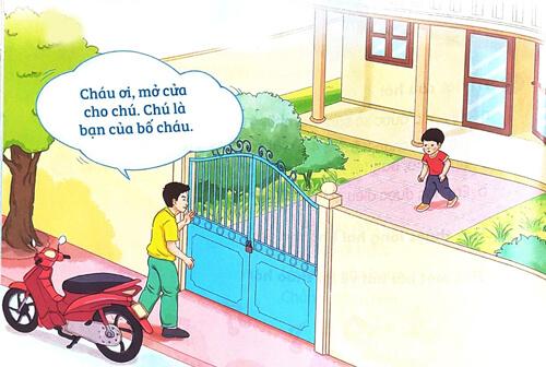 Giải Tiếng Việt 1 trang 70, 71, 72, 73 Bài 3: Khi mẹ vắng nhà