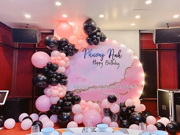 Khung tròn trang trí thôi nôi