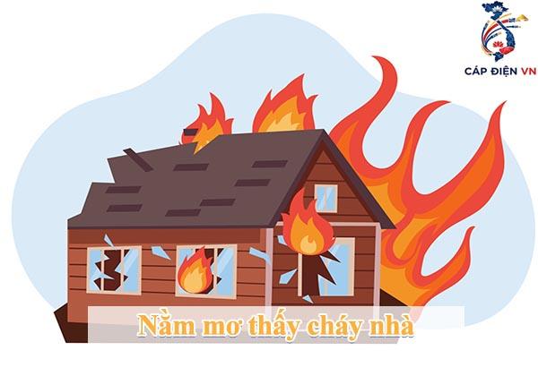 Nằm mơ chập điện cháy nhà đánh con gì?