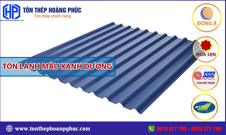 Tôn Lạnh Màu Xanh Dương: Vẻ Đẹp Thanh Lịch Và Tinh Tế
