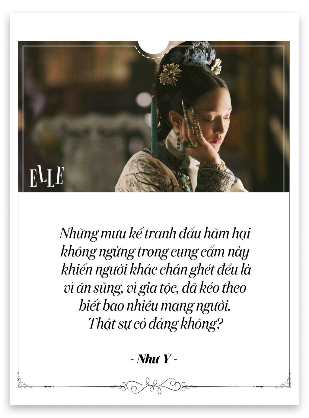 Những câu nói hay trong phim Hậu Cung Như Ý Truyện