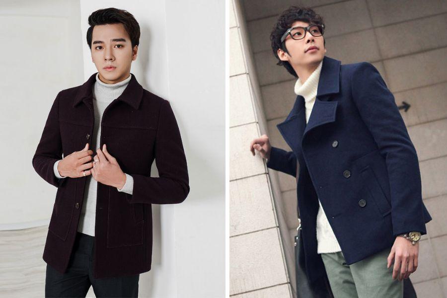 Áo dạ ngắn mặc với quần gì cho nam? Cách phối đồ đẹp với áo dạ ngắn