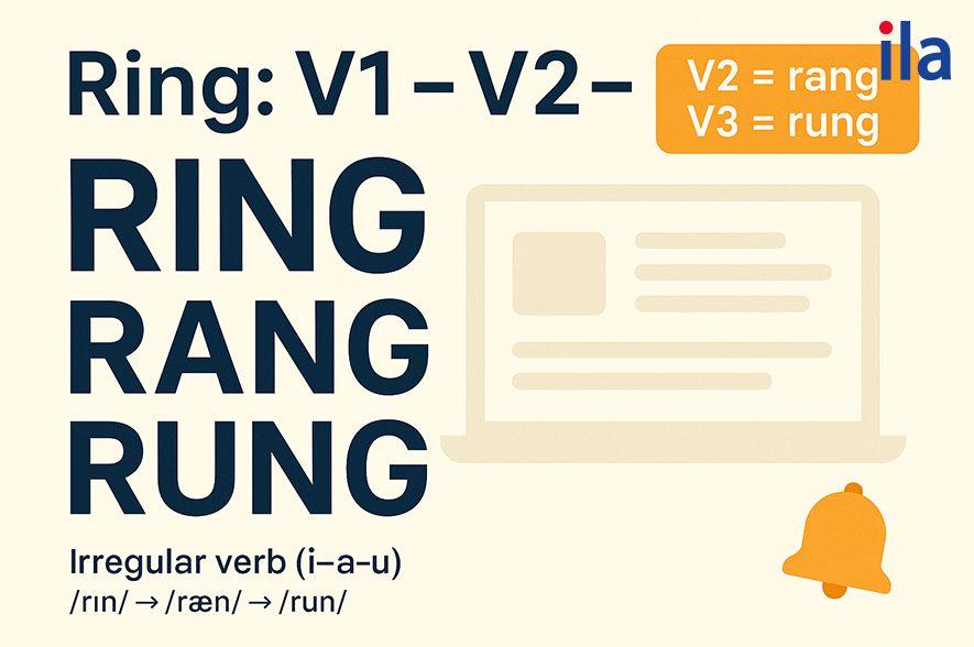 Ring V2 V3 là gì? Phân biệt rang/rung với ringed trong 1 phút