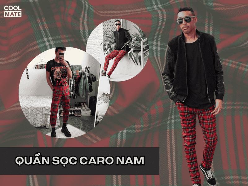 Cách Phối Quần Caro Nam Thời Trang & Phong Cách