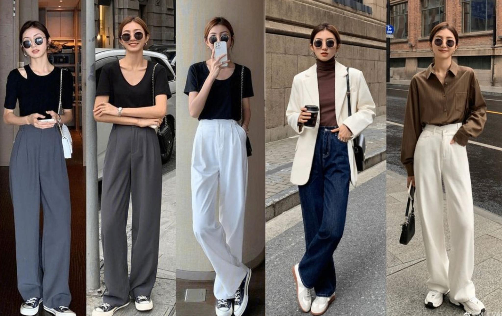 Quần Ống Suông Mặc Với Áo Gì Đẹp? Gợi Ý 25+ Cách Phối Đồ Chuẩn