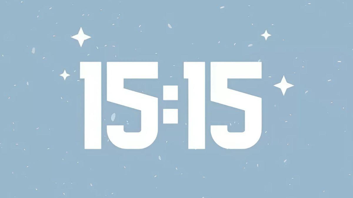 Số 15 15 ý nghĩa gì? Thông điệp khi thấy đồng hồ hiện 15:15