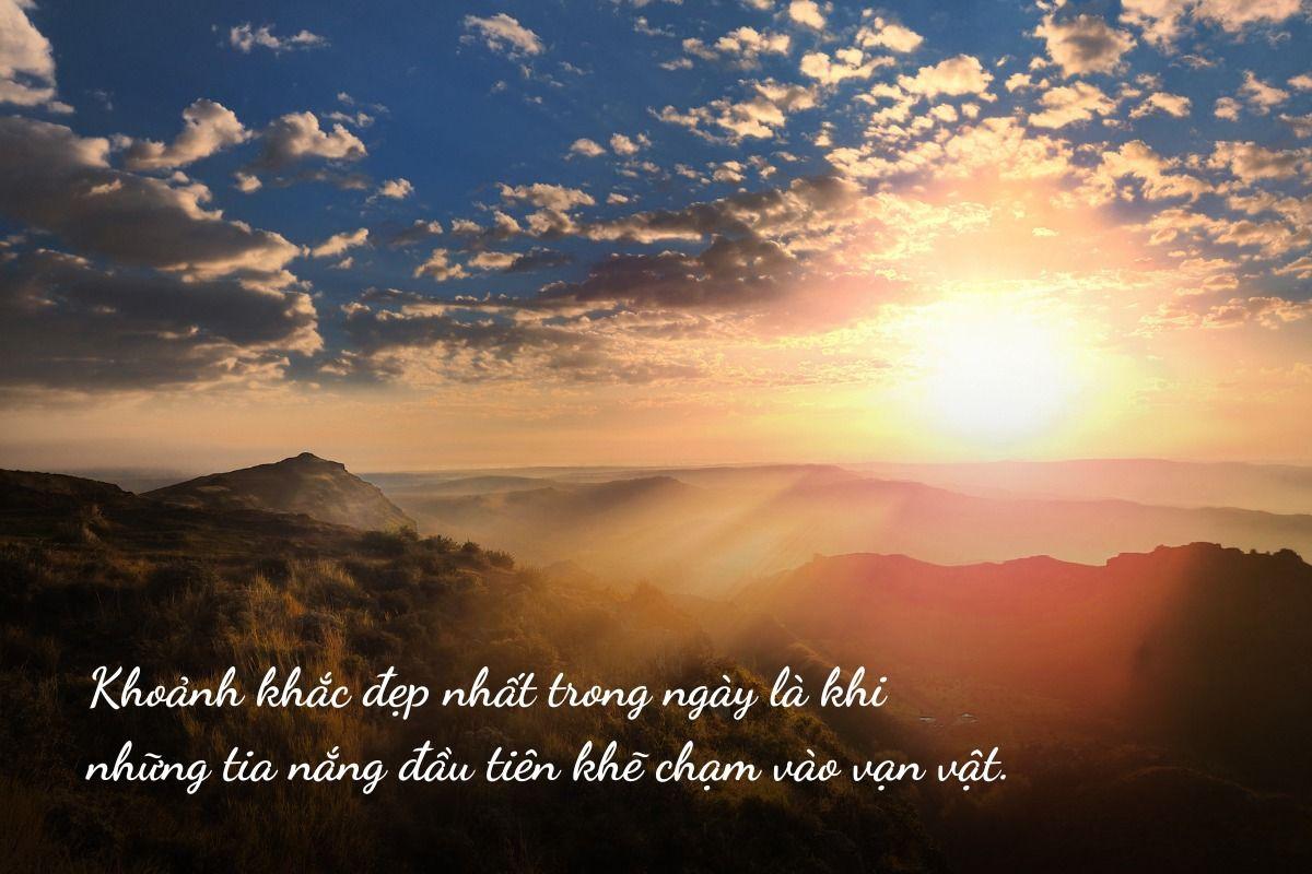 999+ STT bình minh tiếng Việt và tiếng Anh hay, ý nghĩa, khởi đầu ngày mới