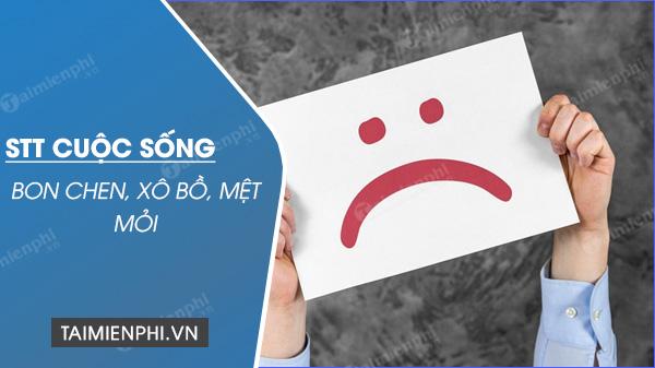 STT cuộc sống bon chen
