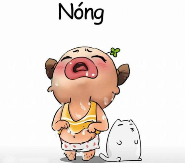 Stt về nắng nóng bá đạo nhất