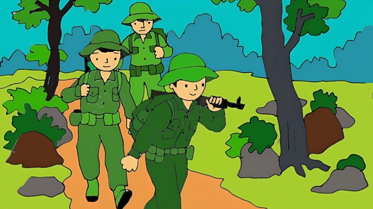 Top 6 bài văn tả chú bộ đội ngắn gọn, hay nhất 2025