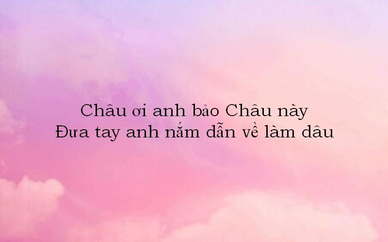 Chùm thơ thả thính tên Châu khiến nàng đổ “đứ đừ”