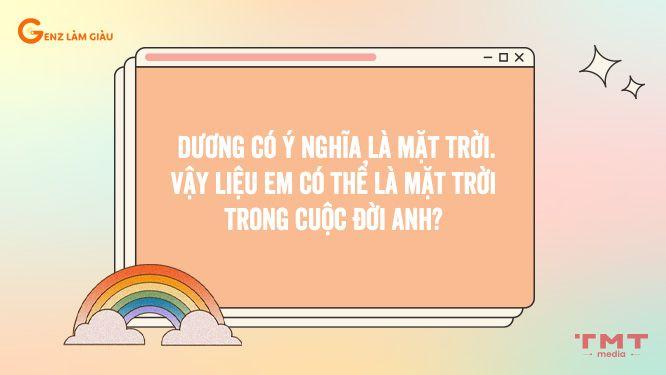 109+ Câu thả thính tên Dương hay, hài hước, độc đáo, gây thương nhớ