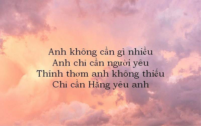 Tuyển tập 200+ câu thơ thả thính tên Hằng, Diễm, Thủy, Thùy giúp tán đổ Crush thành công