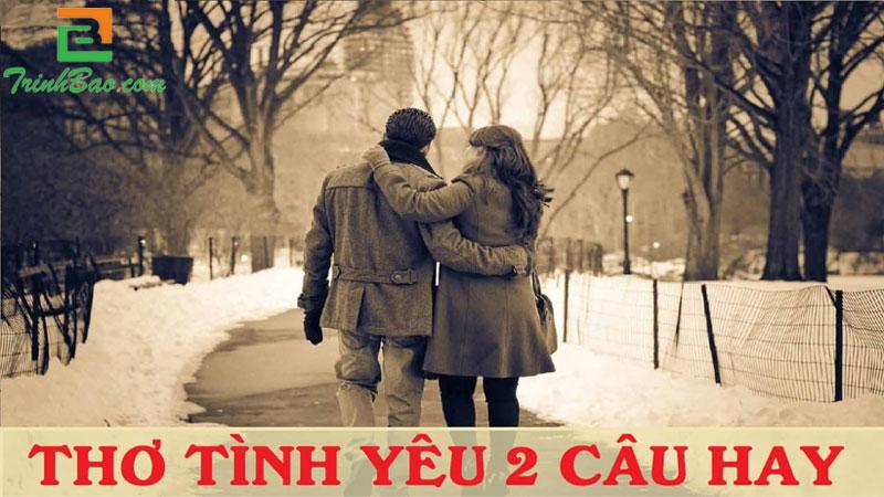 Tuyển tập thơ ngắn: Thơ tình yêu 2 câu đặc sắc nhất