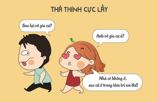 Thơ thả thính, stt thả thính bằng thơ cực mạnh