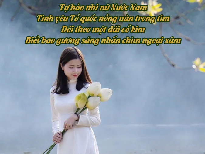 46 bài thơ hay về phụ nữ xưa và nay, thơ về vẻ đẹp phụ nữ Việt Nam