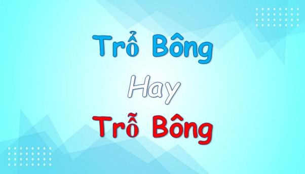 Trổ bông hay trỗ bông là từ đúng?