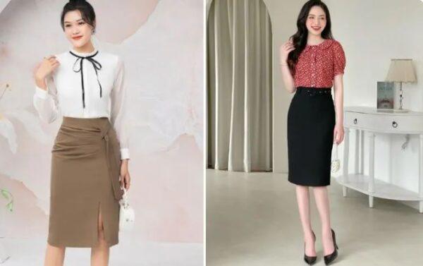 Mách nàng cách phối đồ cùng váy zip siêu xinh