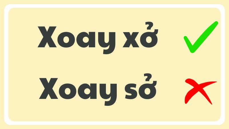 Xoay sở hay xoay xở đúng chính tả?