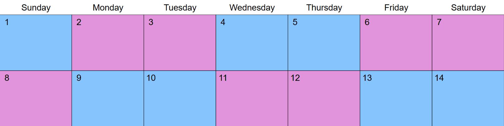 2-2-3 Custody and Visitation Schedule Examples