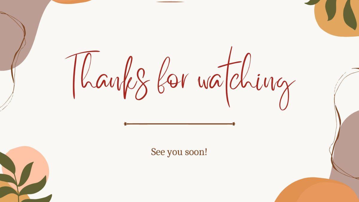 Hình Nền Powerpoint Bye – Kết Thúc Ấn Tượng, Để Lại Dấu Ấn