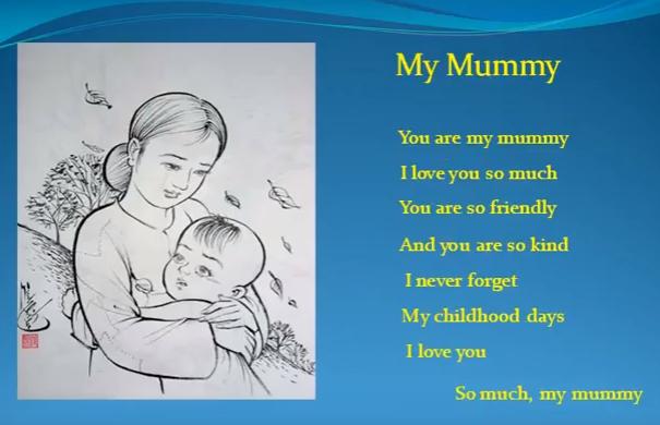 Bài hát tiếng Anh lớp 4 My Mummy