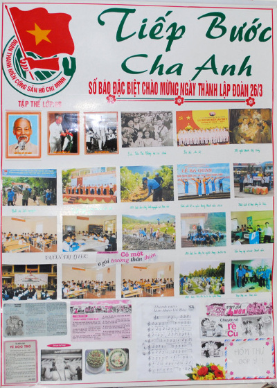 Những mẫu báo tường 26-3 đẹp nhất 2