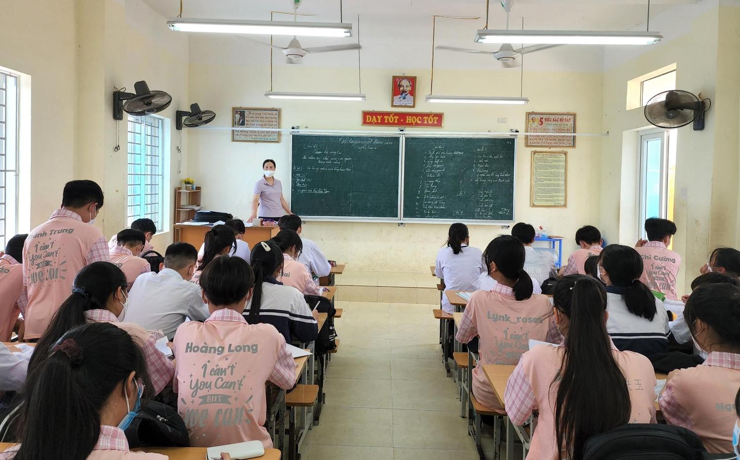 Các trường THCS ở Hải Phòng gấp rút lên kế hoạch ôn tập cho học sinh thi lớp 10