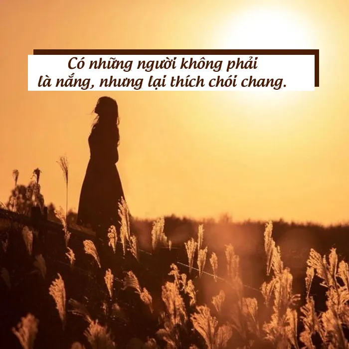 Top stt nắng nóng, cap về nắng ngắn gọn ý nghĩa