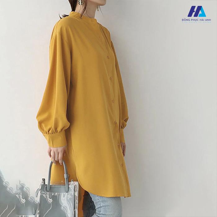 12+ Mẫu Áo Sơ Mi Nữ Dài Qua Mông Trẻ Trung Và Tôn Dáng Đẹp Nhất