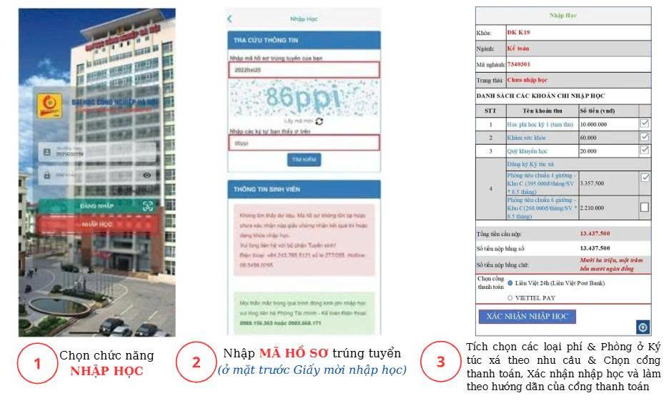 HƯỚNG DẪN ĐĂNG KÝ TRỰC TUYẾN PHÒNG Ở KÝ TÚC XÁ NĂM HỌC 2025 - 2026