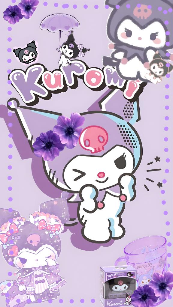 Tổng hợp hình nền Kuromi Cute sắc nét cho điện thoại & máy tính miễn phí
