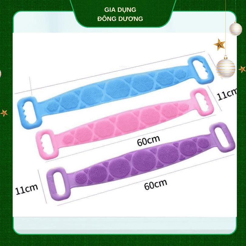 Dây Cọ Lưng, Kì Lưng Silicon 2 Mặt Siêu Bền